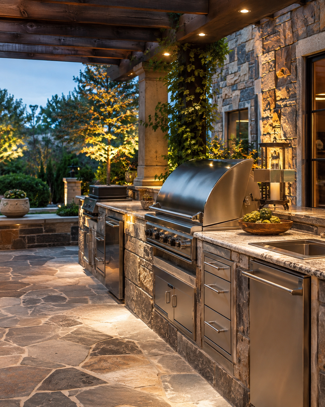 A kitchen made for lingering